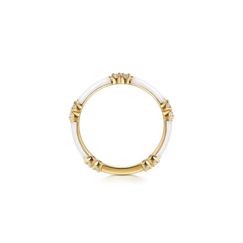 The Lucky Bamboo Ring (Millennial Pink & Yellow Gold Edition)