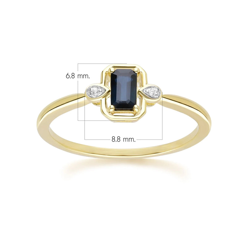 Lumina Emerald-Cut Ring (Emerald Edition)