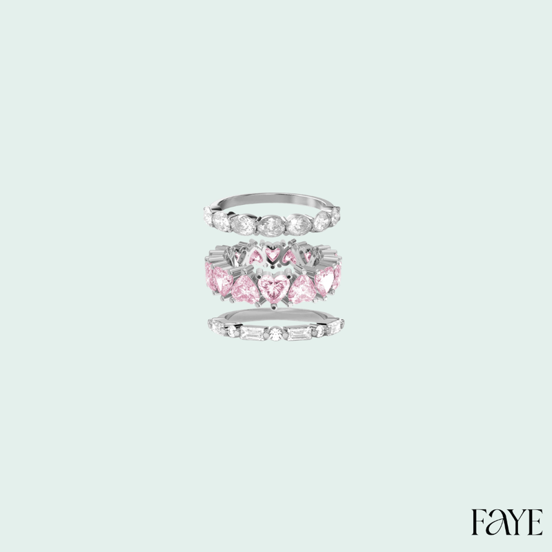 Eternal Trio Ring Set (SILVER)