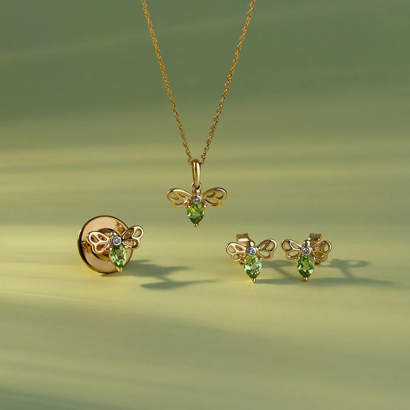 Lumina Butterfly Pendant (Sky Edition)