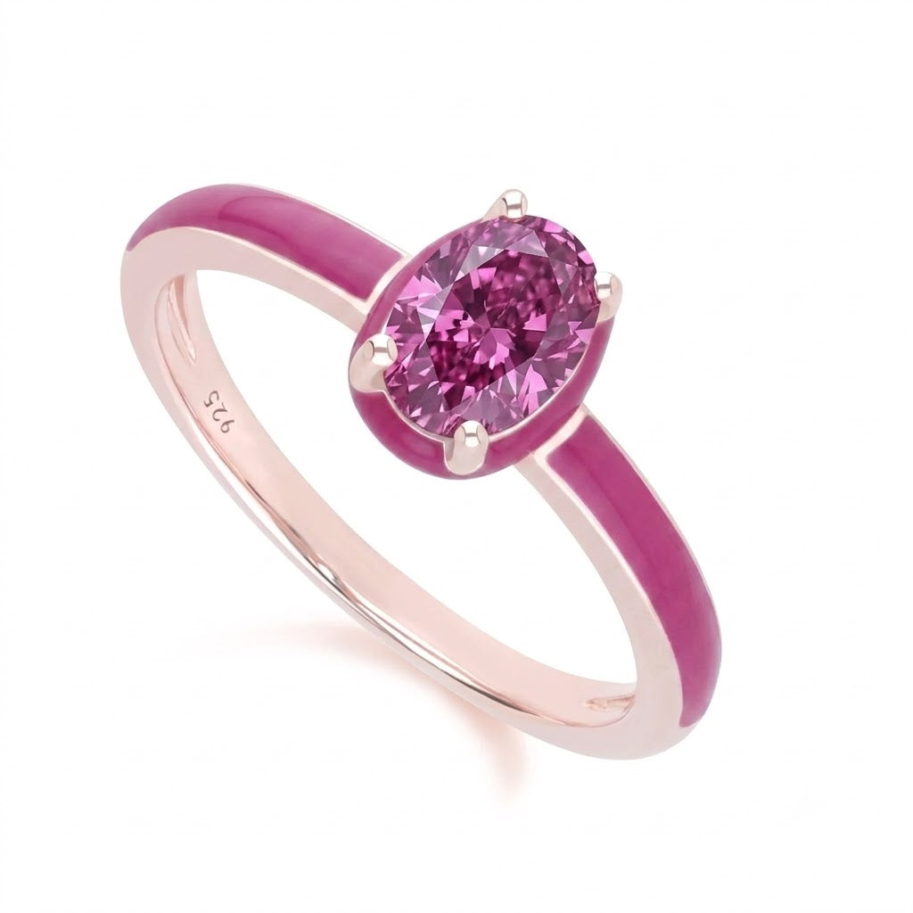 Chroma Aura Pear Ring (Mint Edition)