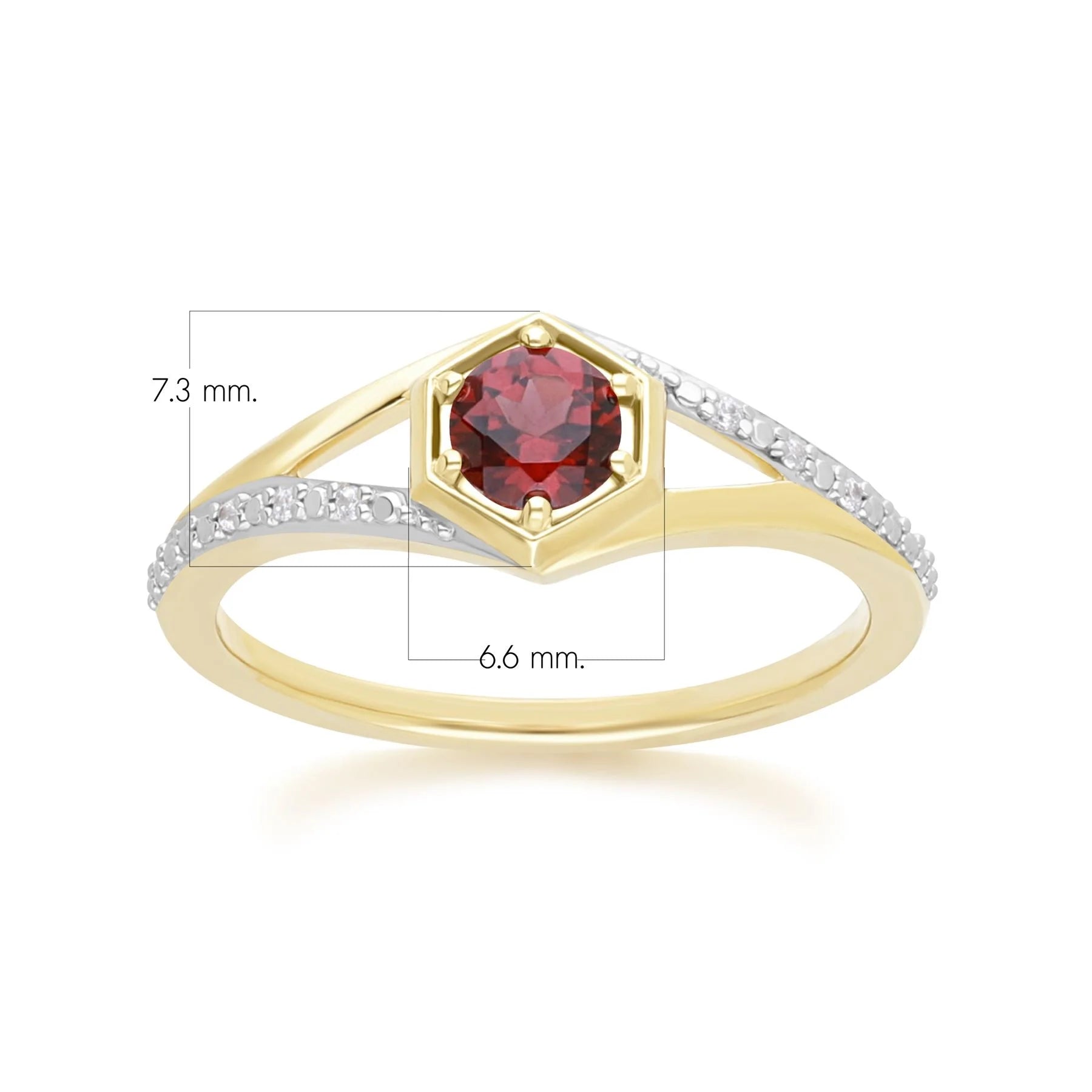 Apex Hexagon Ring (Sky Edition)