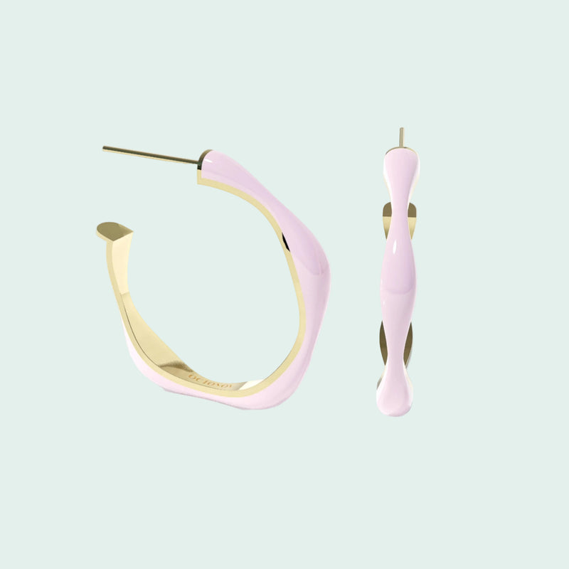 Sugar Overide Hoop Earrings (GOLD)