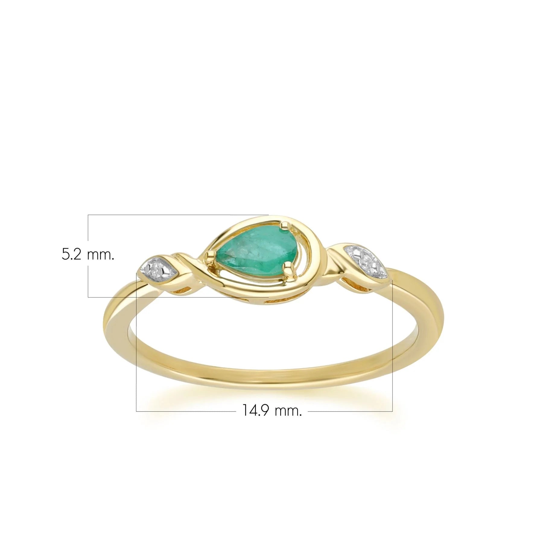 Lumina Emerald-Cut Ring (Emerald Edition)