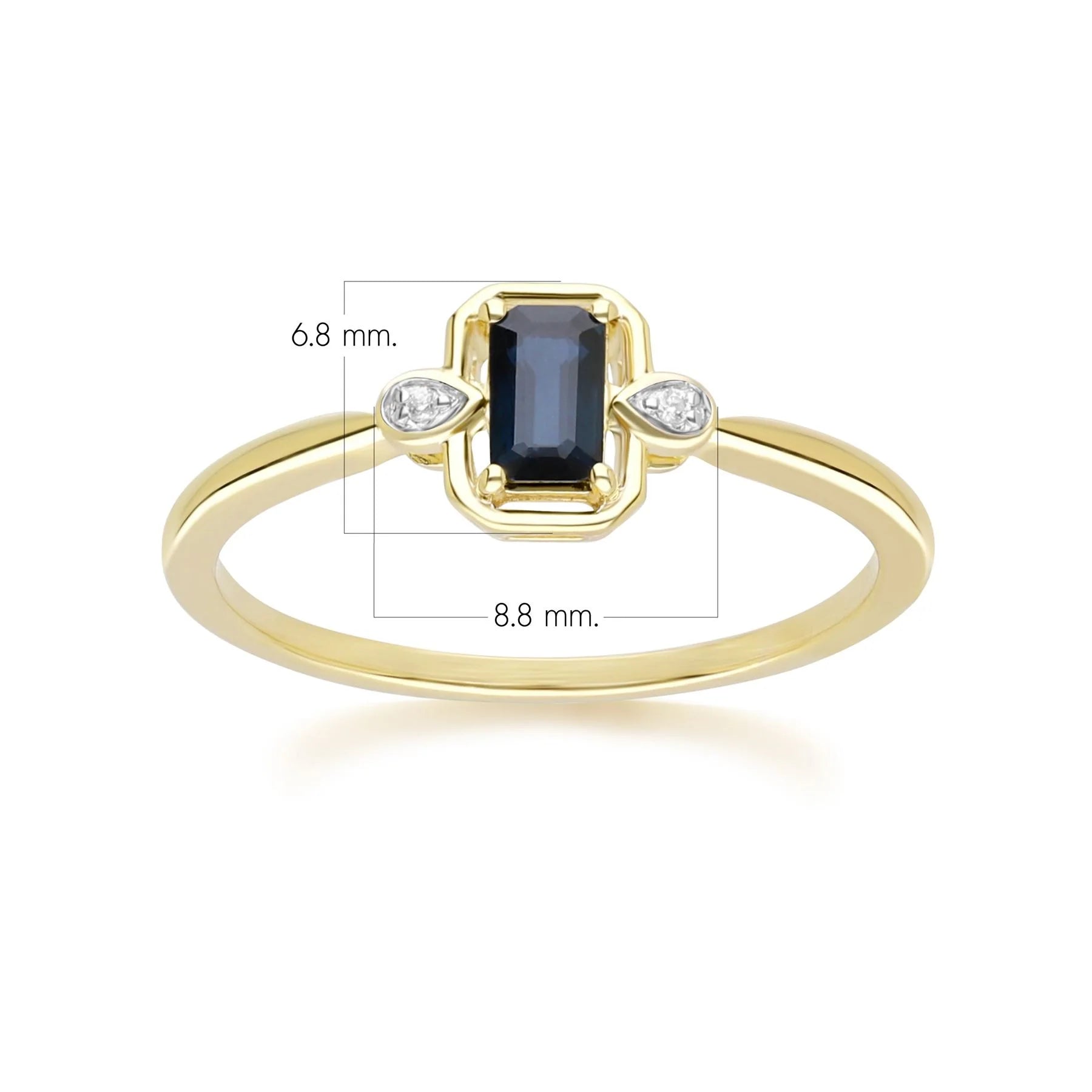 Lumina Emerald-Cut Ring (Emerald Edition)