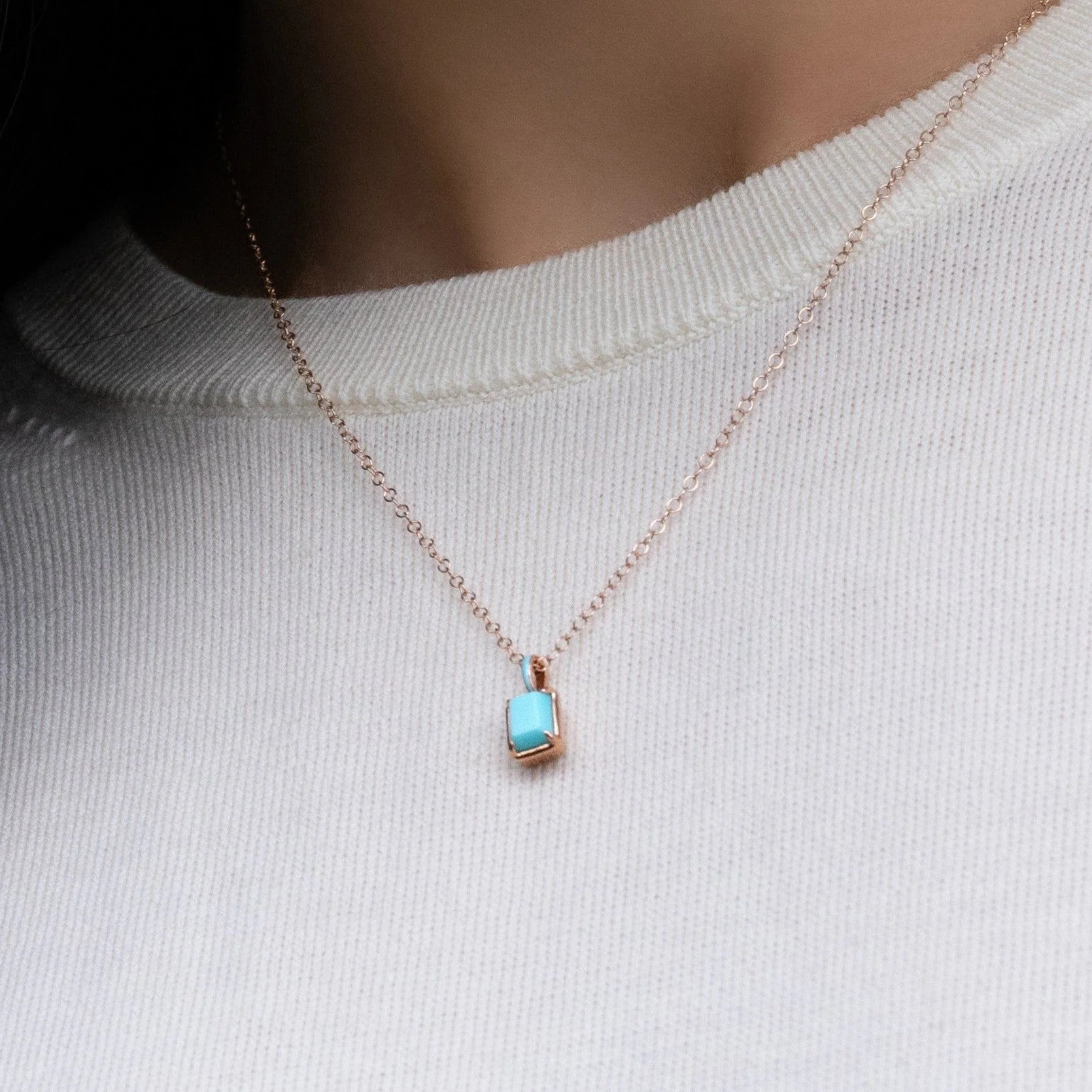 Chroma Baguette Pendant (Sky Edition)