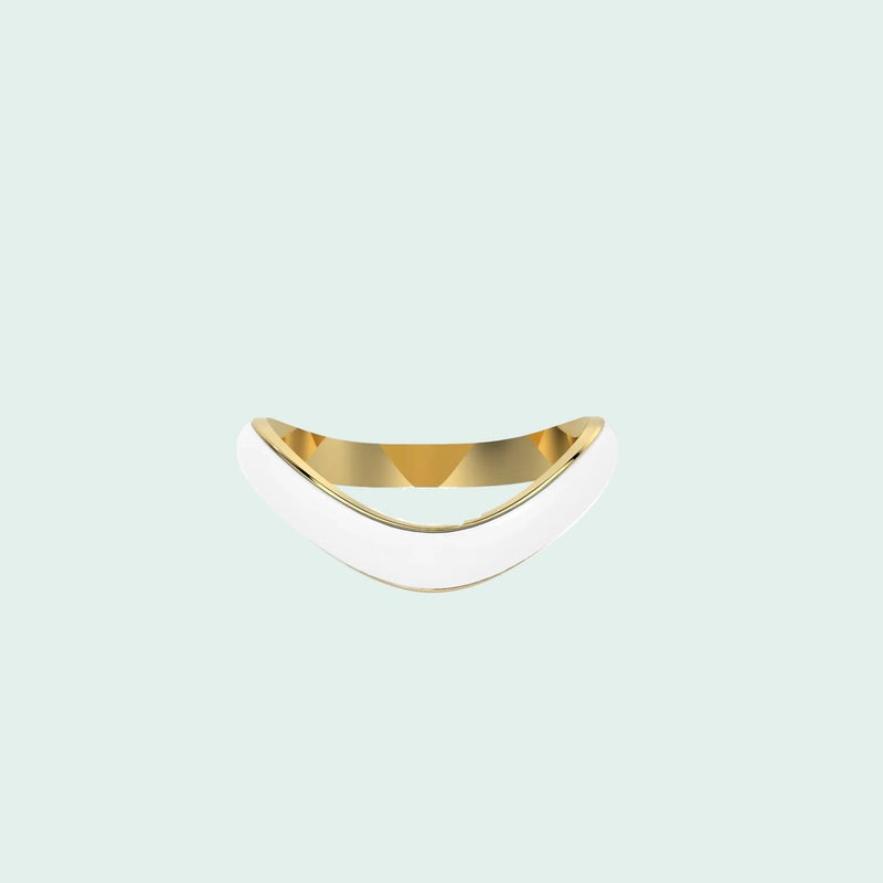 Liquid Tide Wave Ring