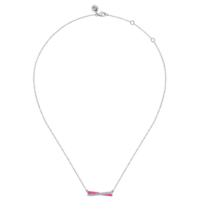The Crossroads Bar (Chrome Red & Pave Moissanite Edition)