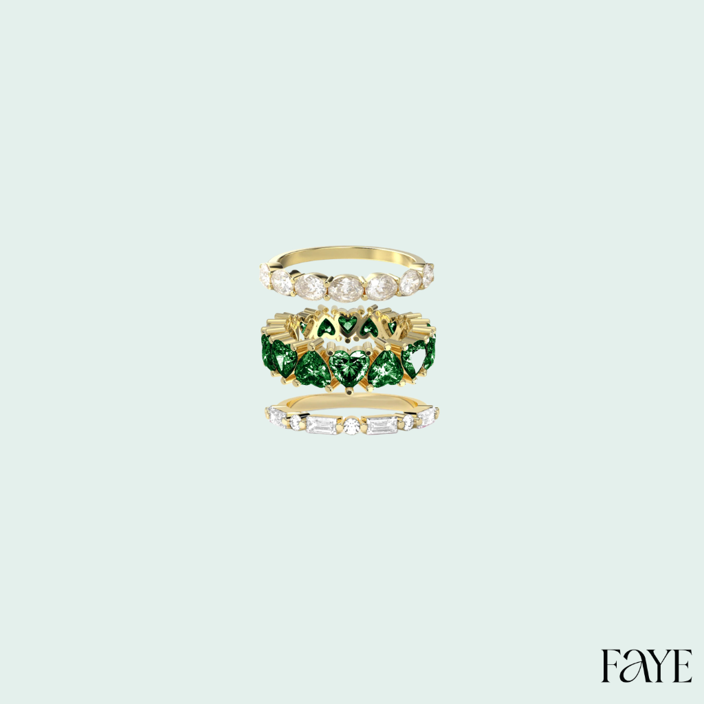 Eternal Trio Ring Set (GOLD)