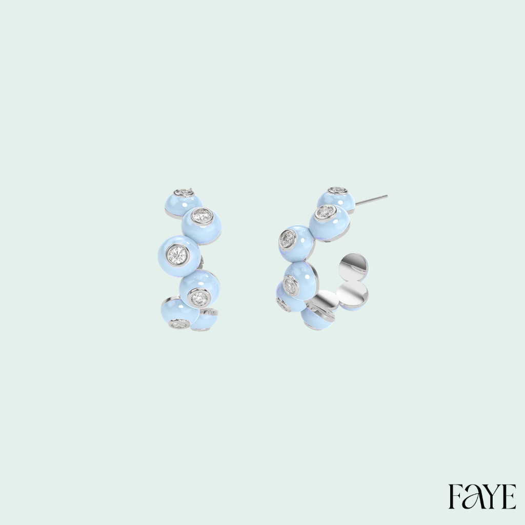 Dopamine Overdose Silver Earrings