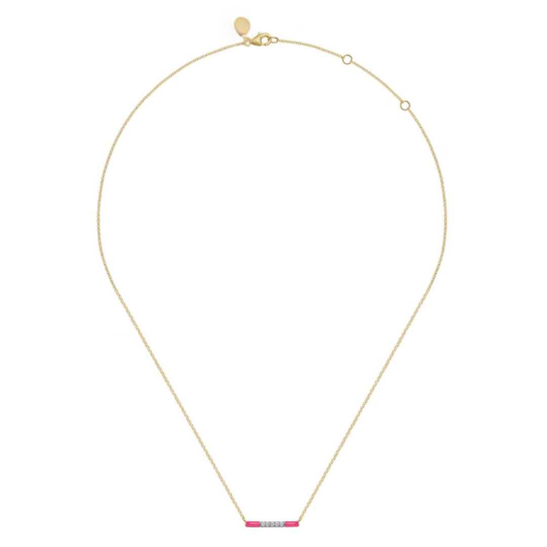 The Piccolo Bar (Fuchsia & Yellow Gold Edition)