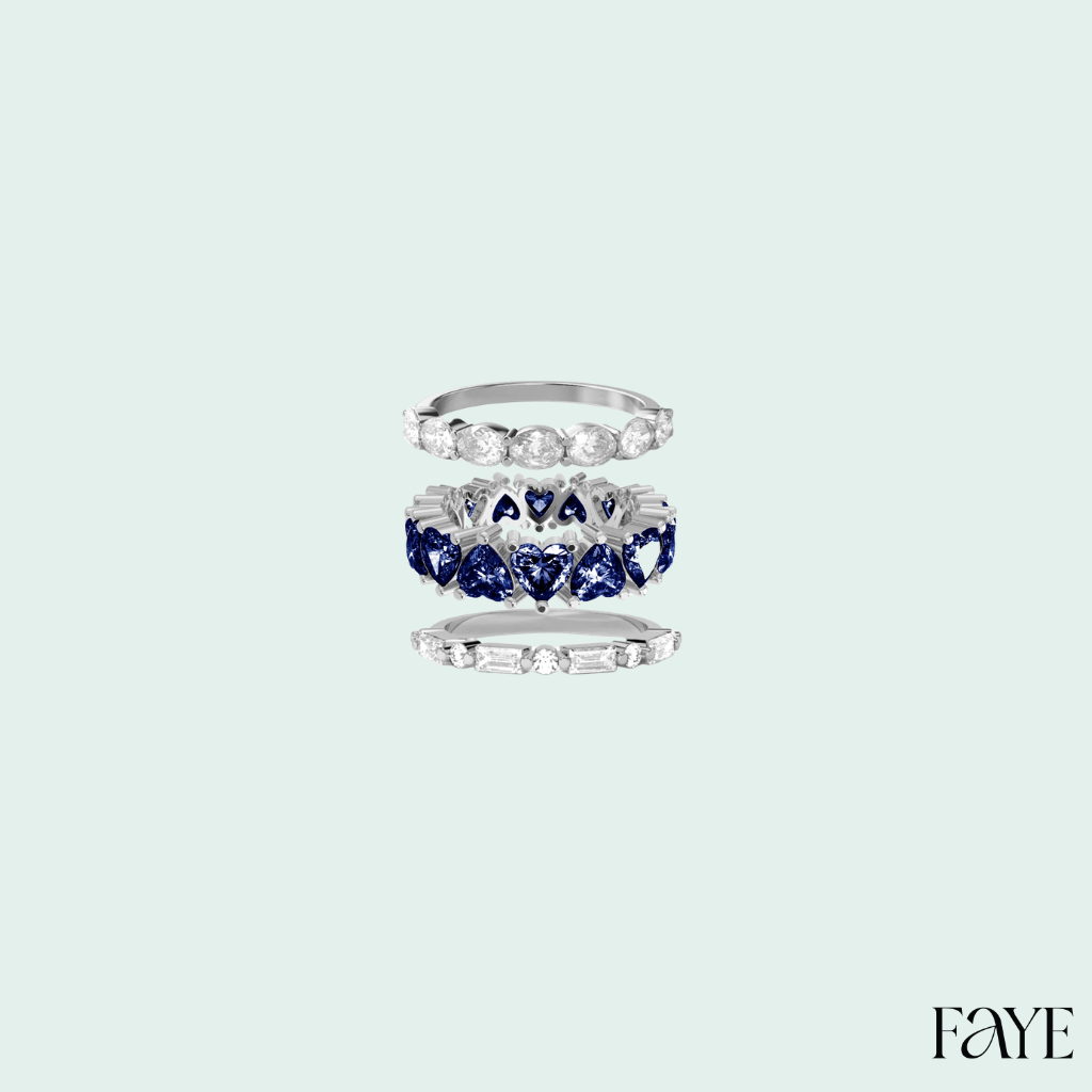 Eternal Trio Ring Set (SILVER)
