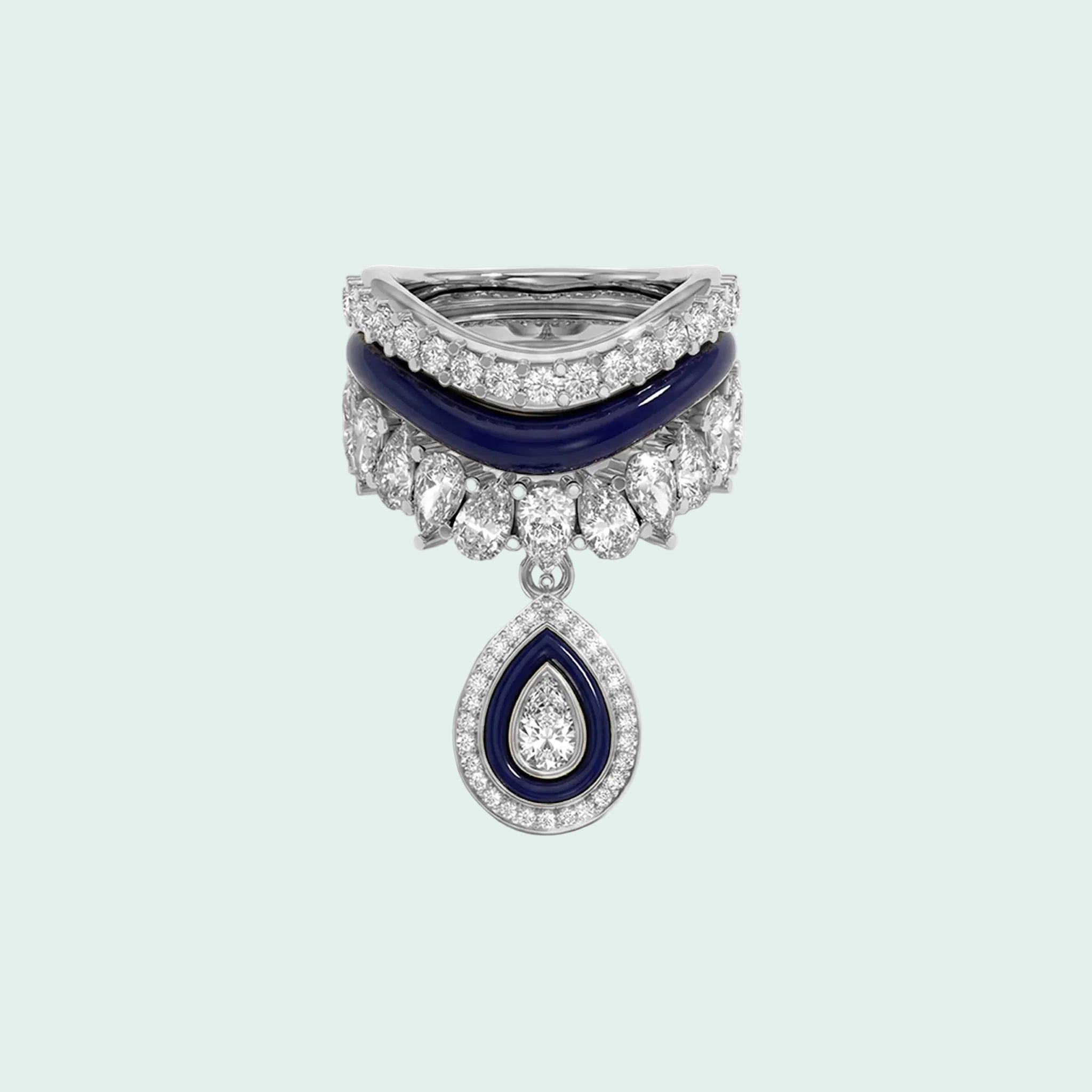 Varna-Volt Stacking Set (silver)