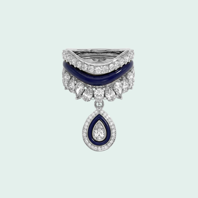 Varna-Volt Stacking Set (silver)