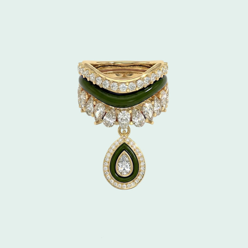 Varna-Volt Stacking Set (gold)