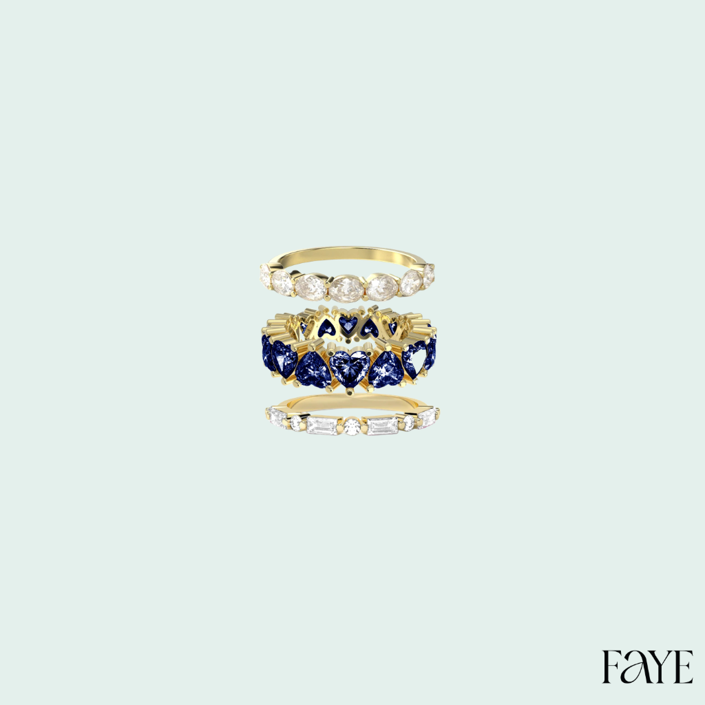 Eternal Trio Ring Set (GOLD)