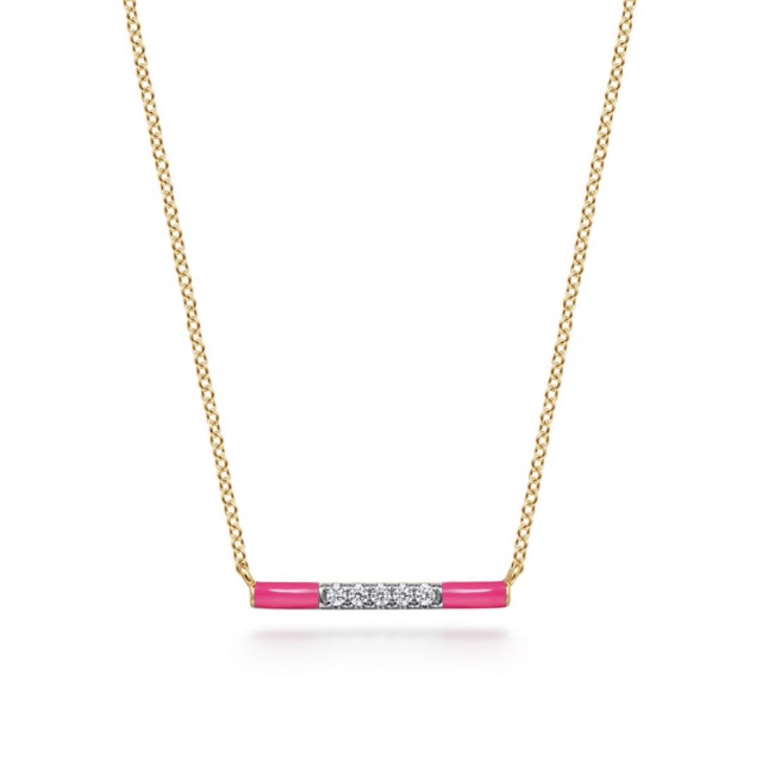 The Piccolo Bar (Fuchsia & Yellow Gold Edition)