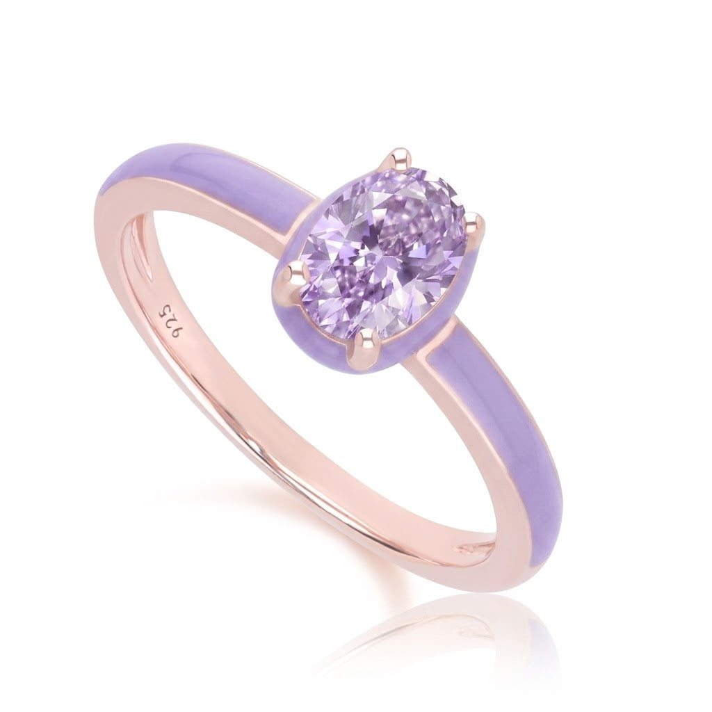 Chroma Aura Pear Ring (Mint Edition)