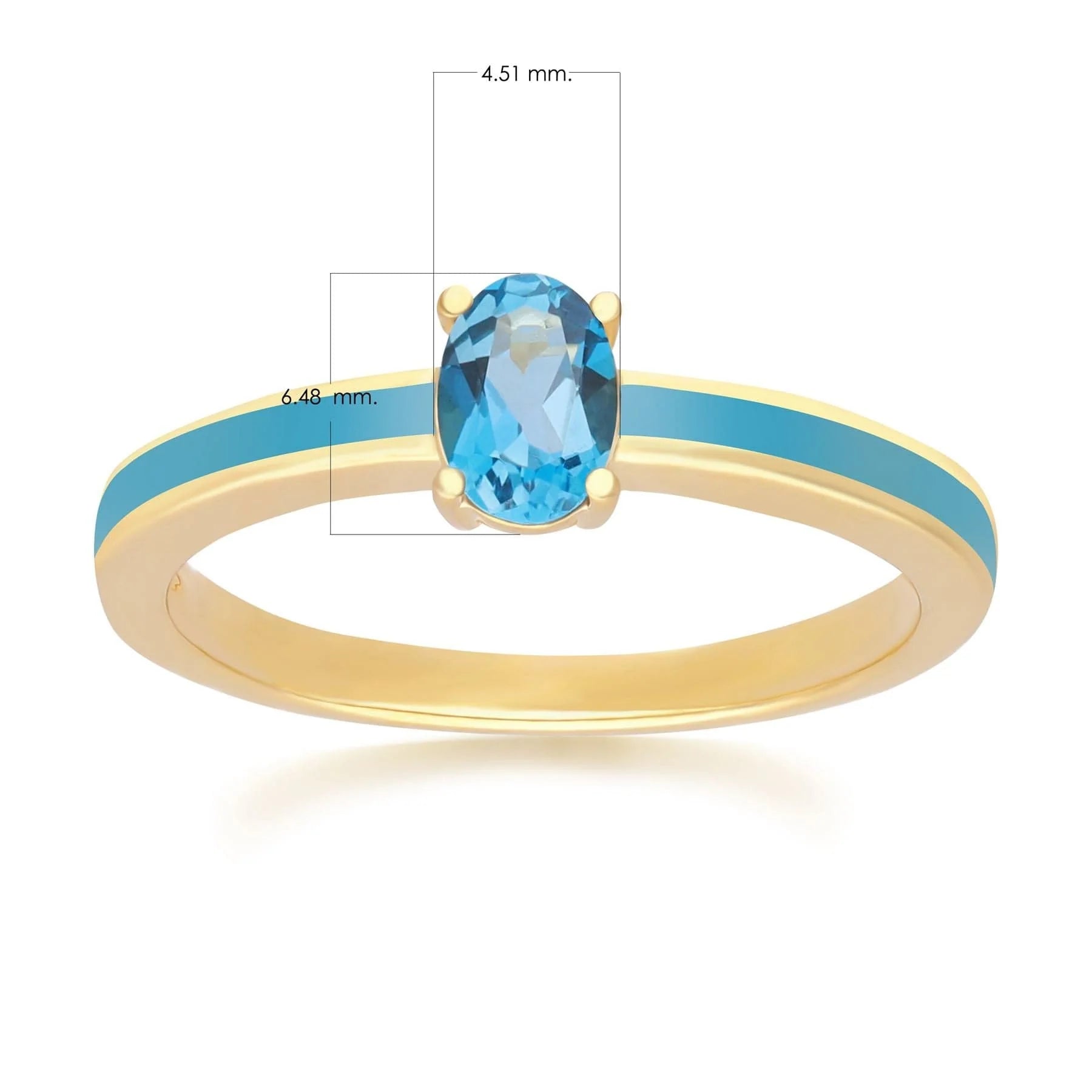 Chroma Aura Pear Ring (Mint Edition)
