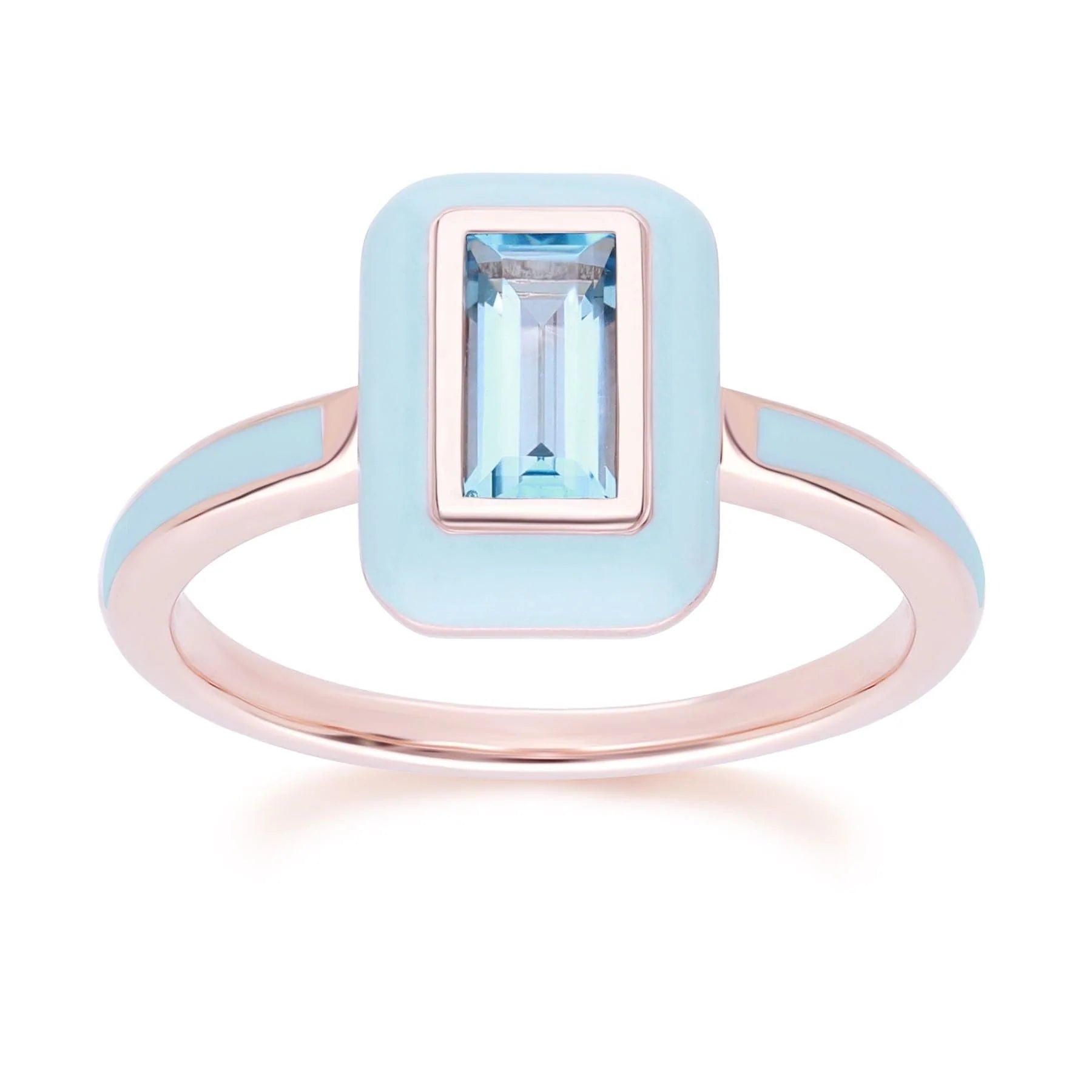 Aura Oval Ring (Sky Blue Edition)