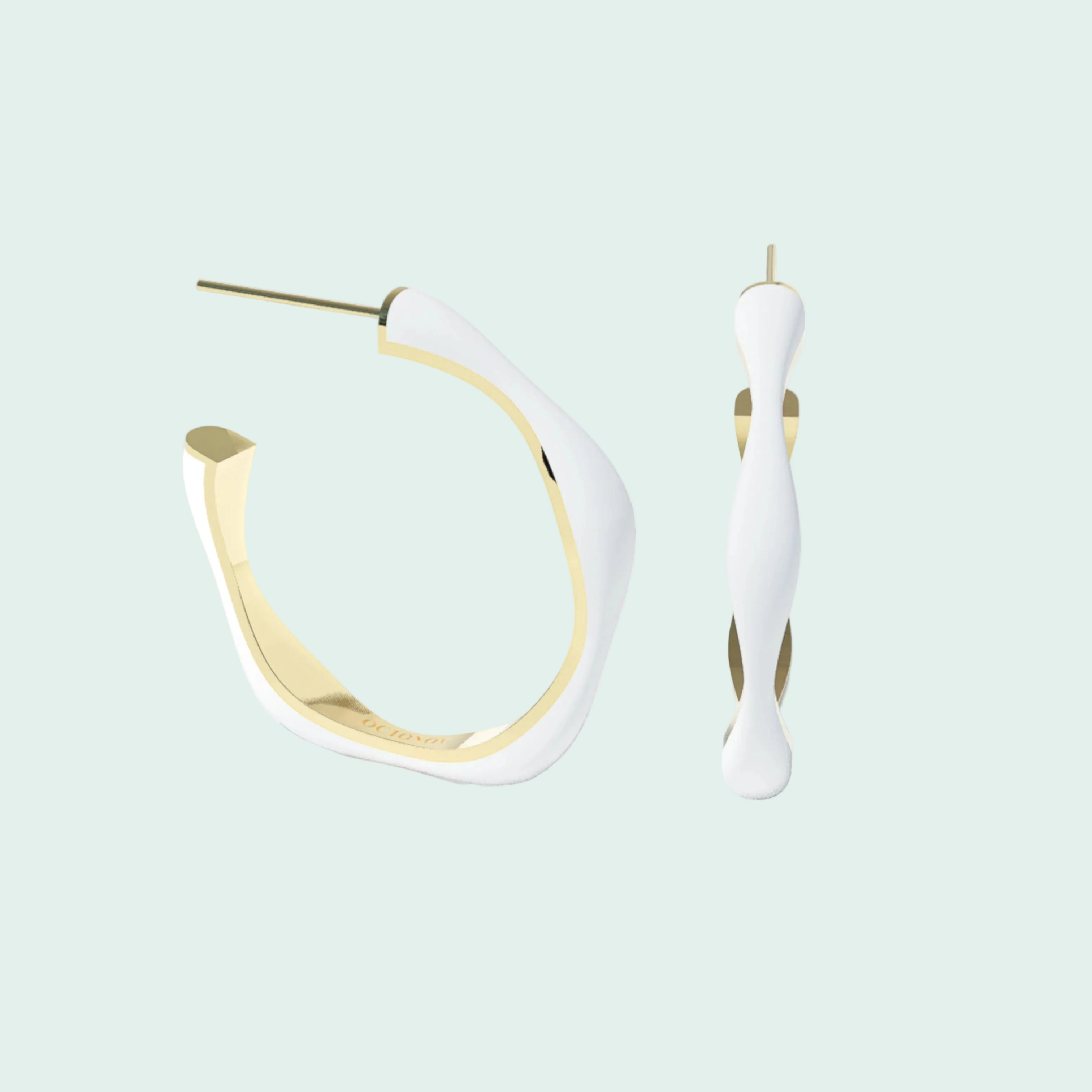 Sugar Overide Hoop Earrings (GOLD)