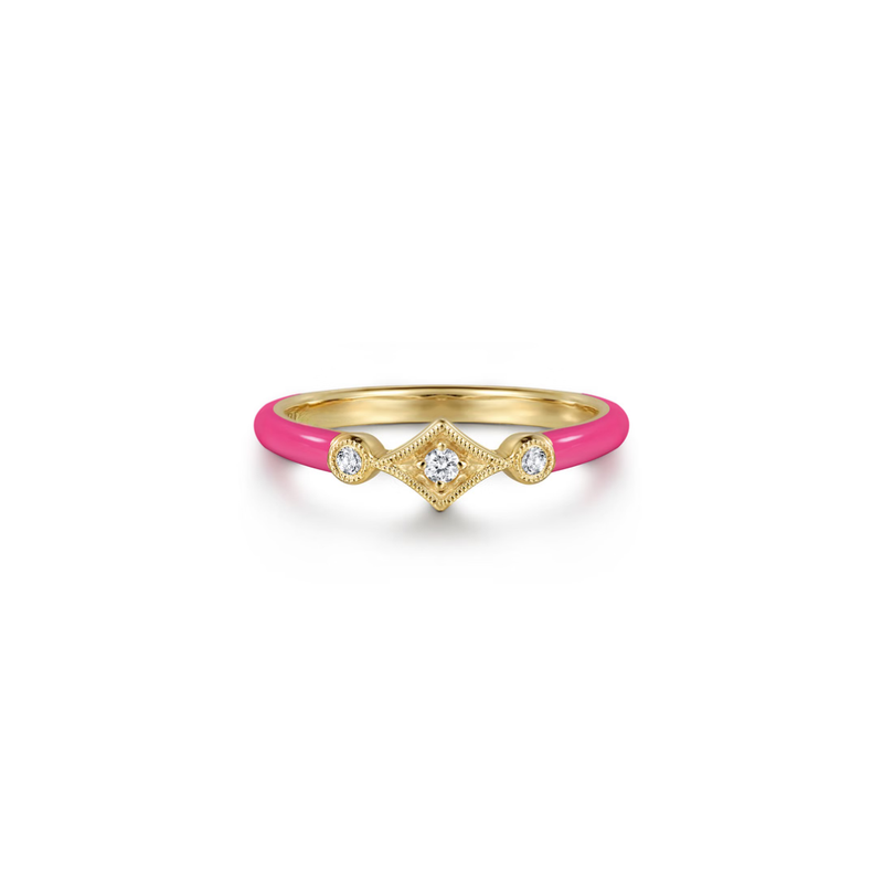 The Losange Band (White & Yellow Gold Edition)