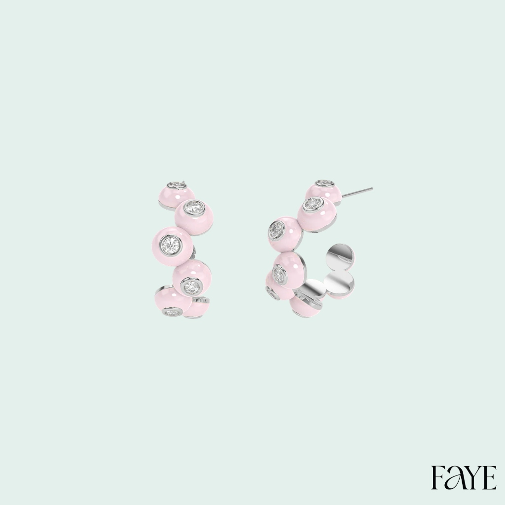 Dopamine Overdose Silver Earrings