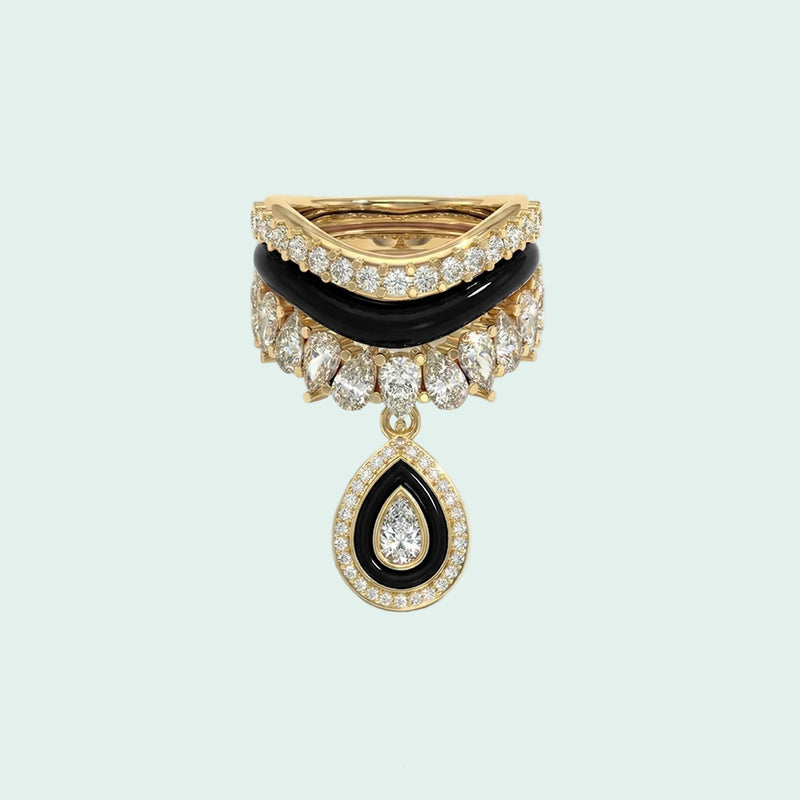 Varna-Volt Stacking Set (gold)