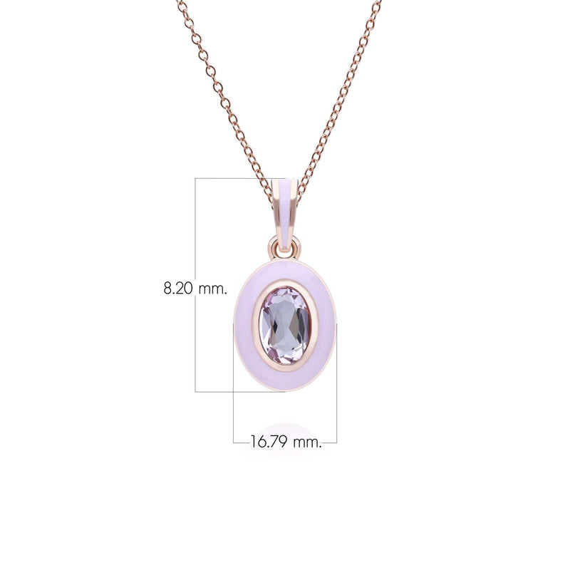 Lumina Emerald-Cut Enamel Pendant Necklace (Mint Green Edition)