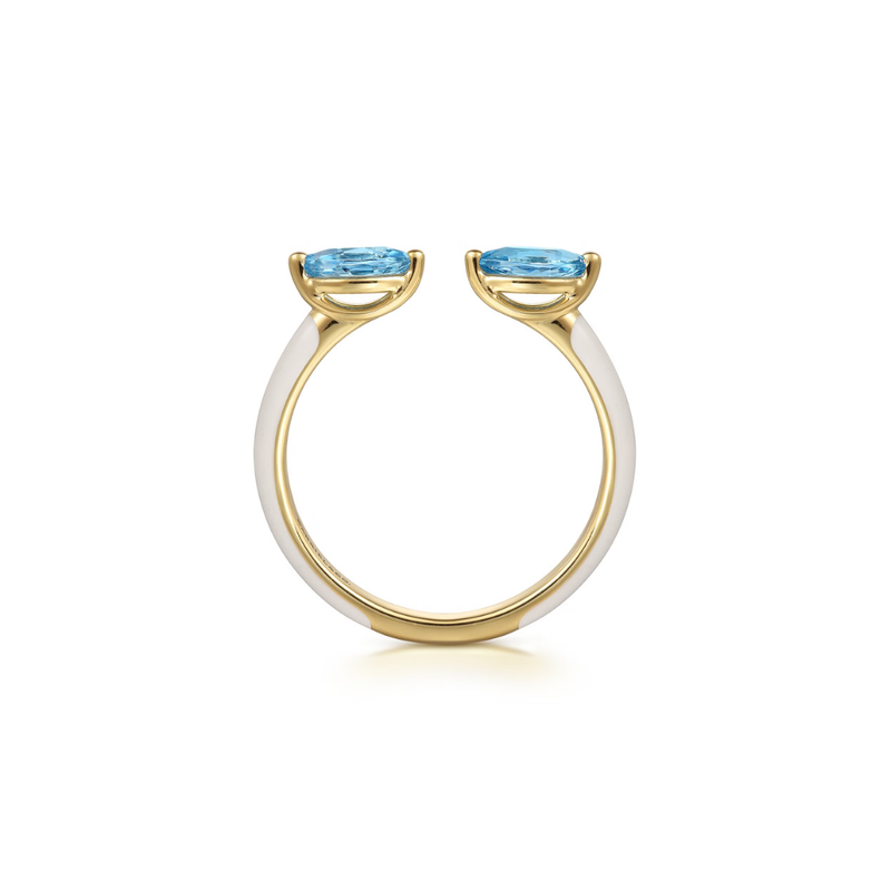 Capri Kiss Ring White Edition (Purple)