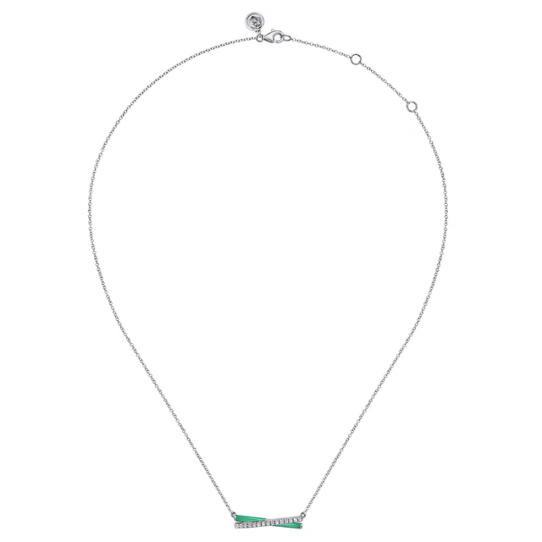 The Crossroads Bar (Chrome Red & Pave Moissanite Edition)