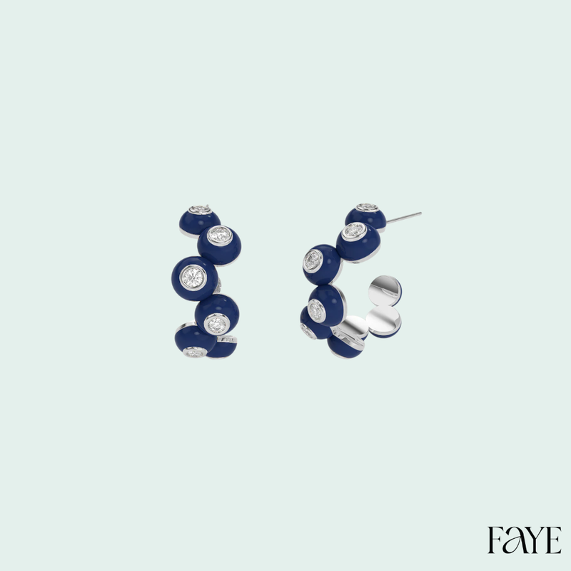 Dopamine Overdose Silver Earrings