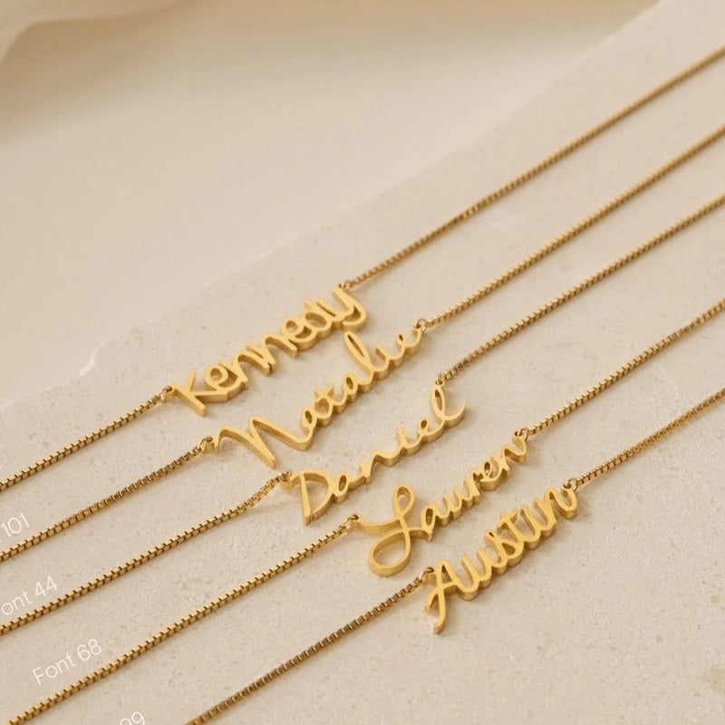 Callie Name Necklace
