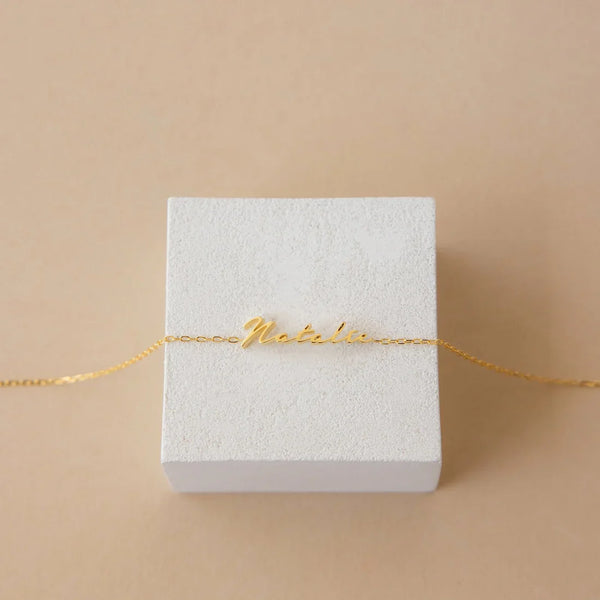 Personalized Dainty Name Bracelet
