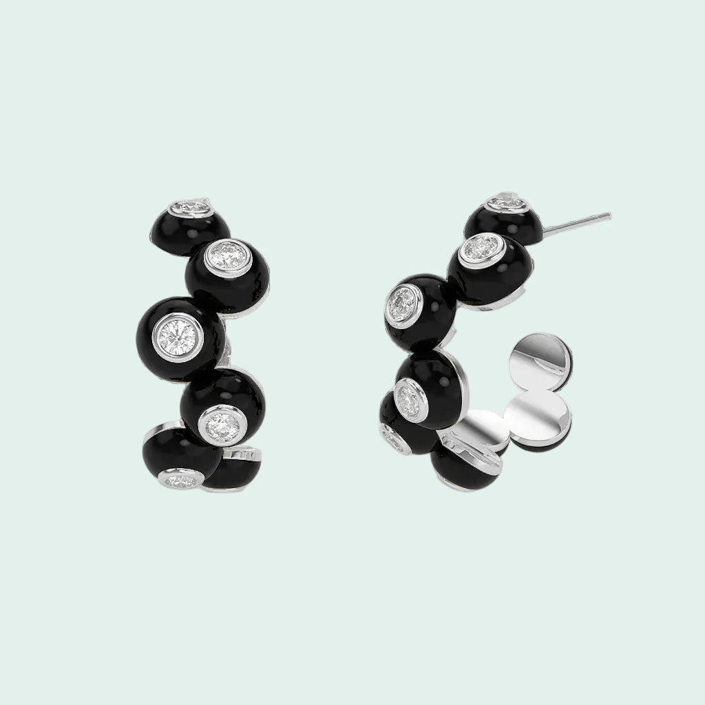 Dopamine Overdose Silver Earrings
