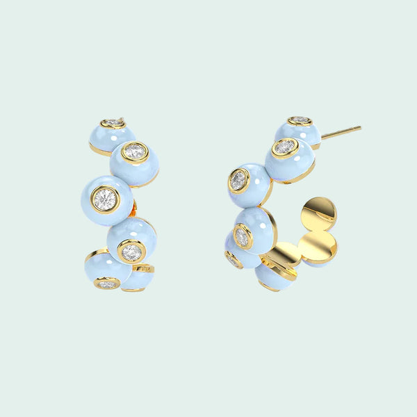 Dopamine Overdose Gold Earrings