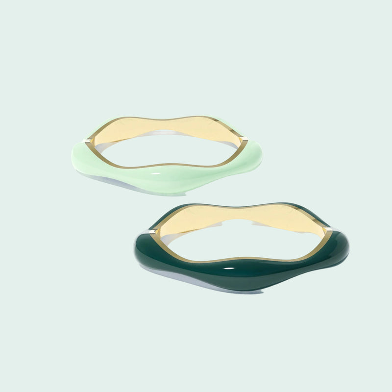 The Sugar Overdrive-Silver Ring set of 2