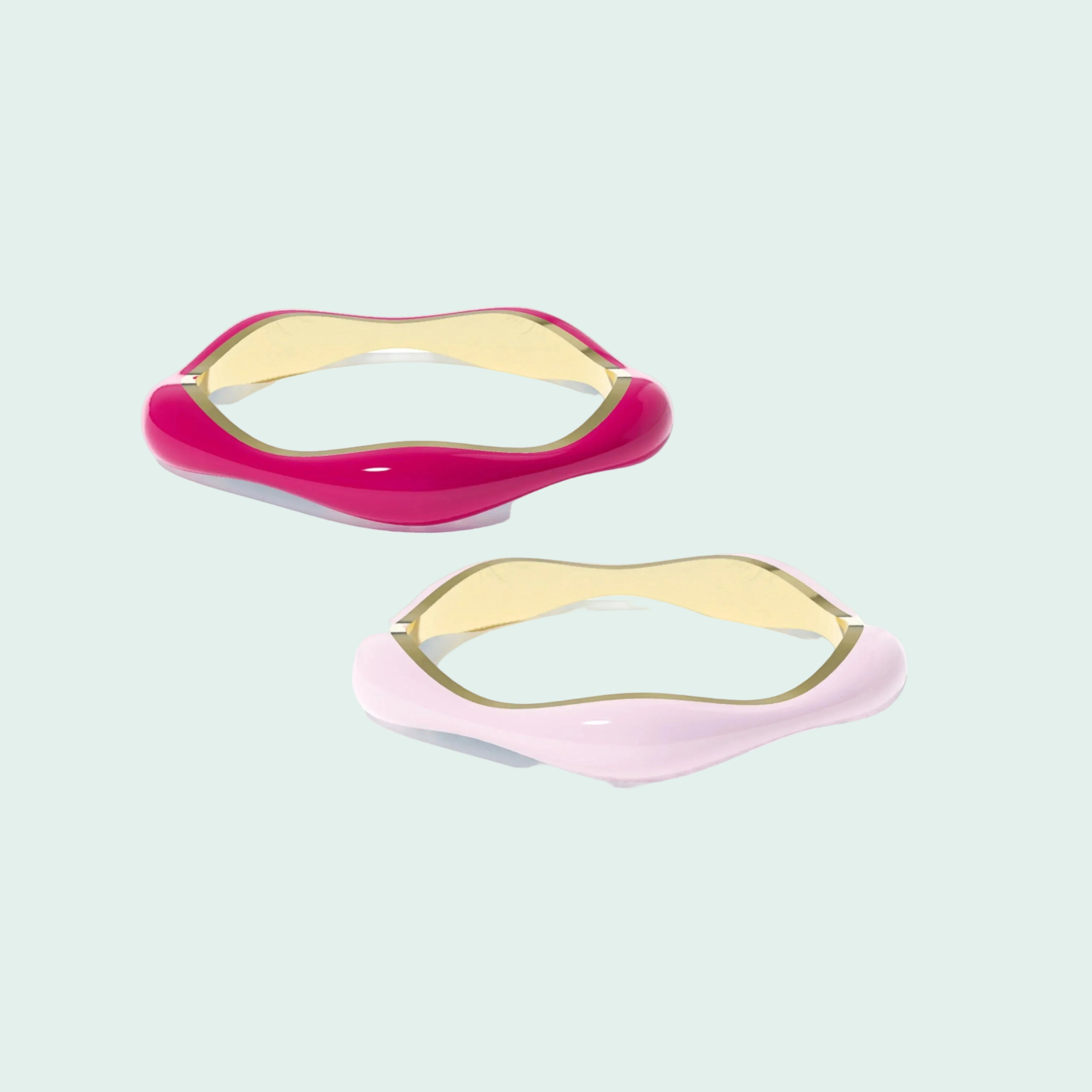 The Sugar Overdrive-Silver Ring set of 2