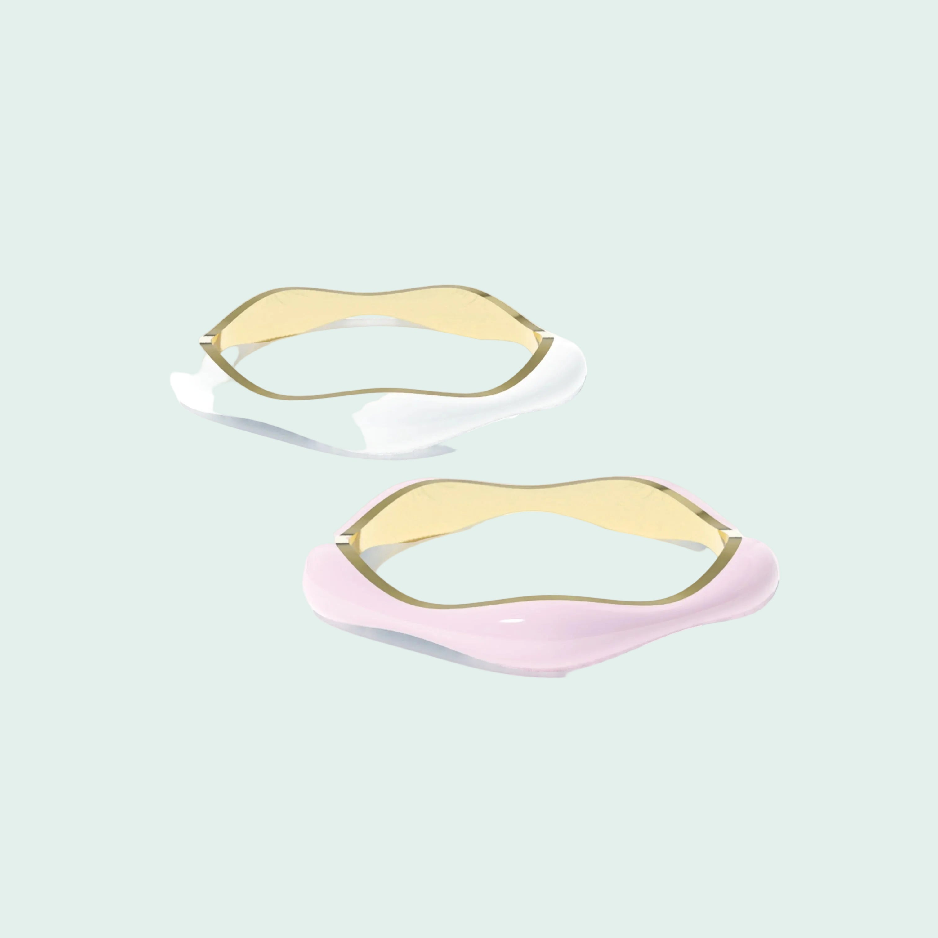 The Sugar Overdrive-Silver Ring set of 2