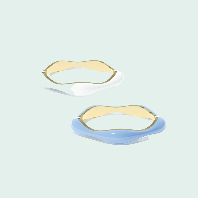 The Sugar Overdrive-Silver Ring set of 2
