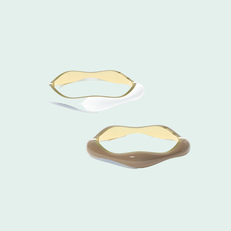 The Sugar Overdrive-Silver Ring set of 2