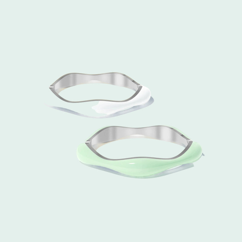 The Sugar Overdrive-Silver Ring set of 2