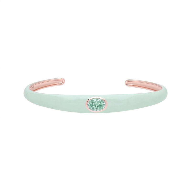 Aura Cuff  (Fuchsia Rectangle Edition)