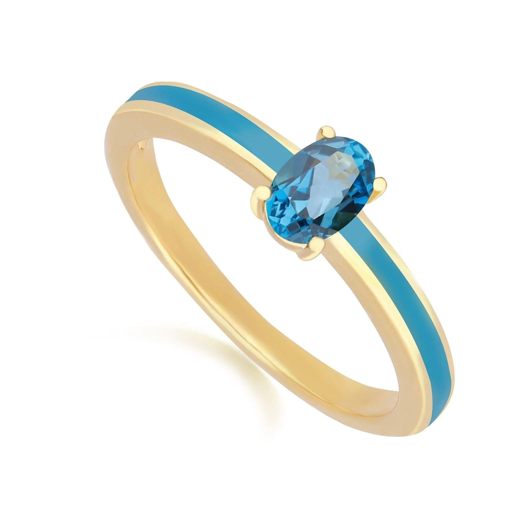 Chroma Aura Pear Ring (Mint Edition)