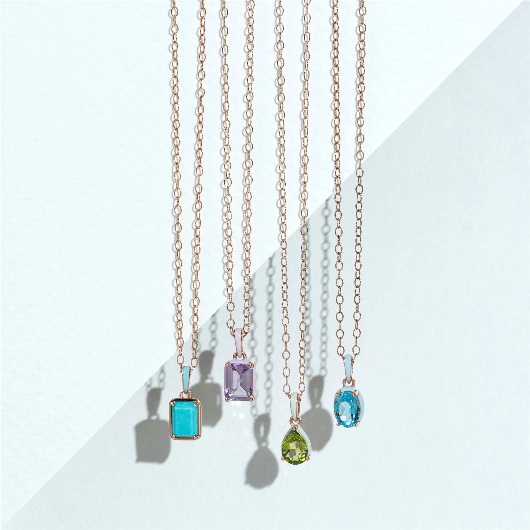 Chroma Baguette Pendant (Sky Edition)