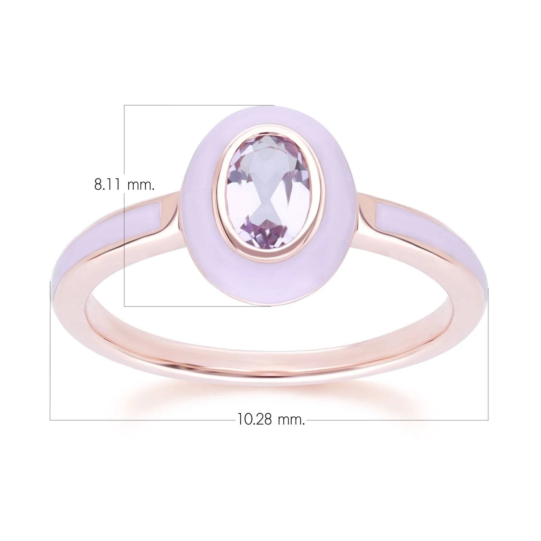 Aura Oval Ring (Sky Blue Edition)