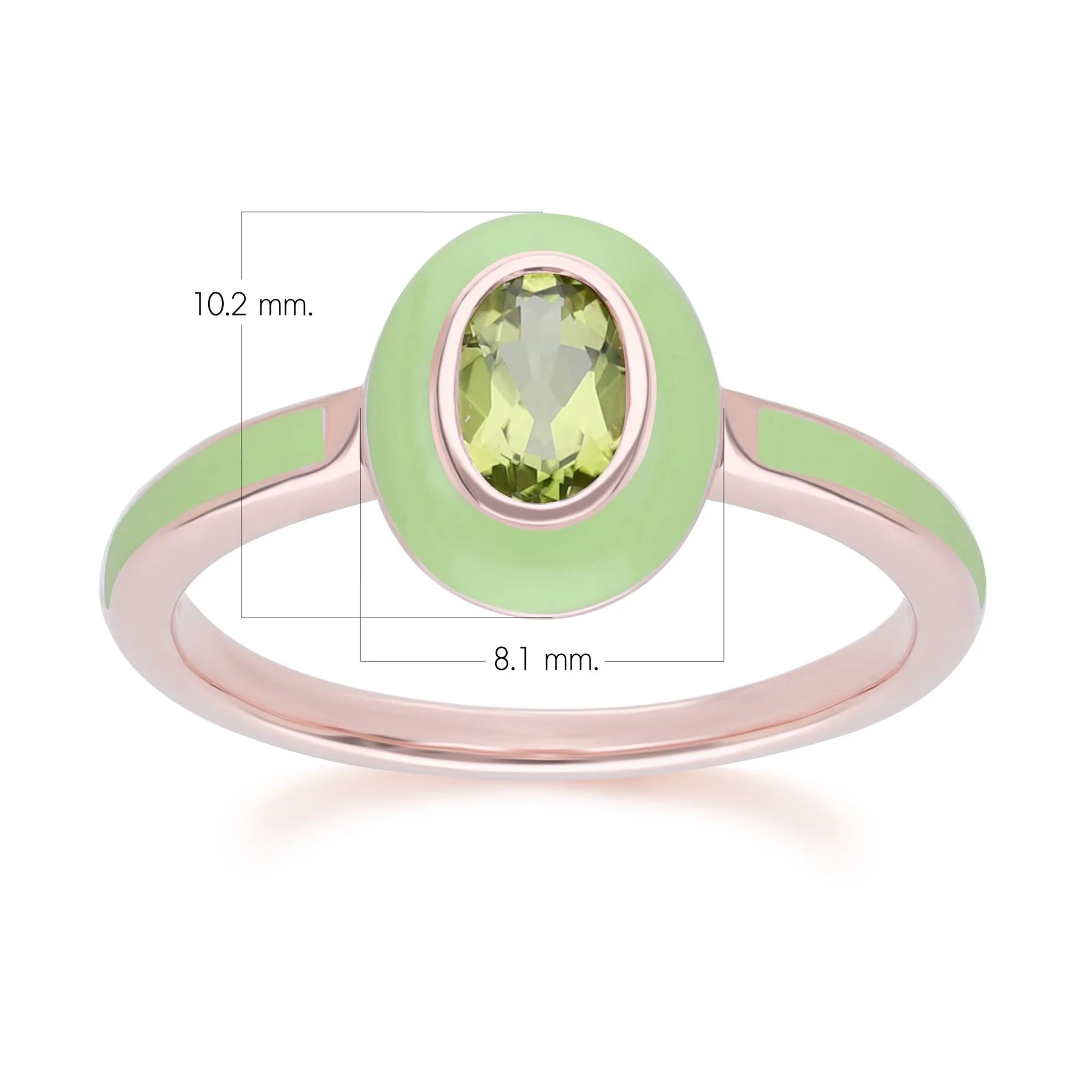 Aura Oval Ring (Sky Blue Edition)