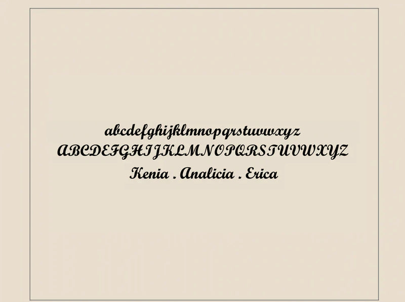 London Multiple Name Ring
