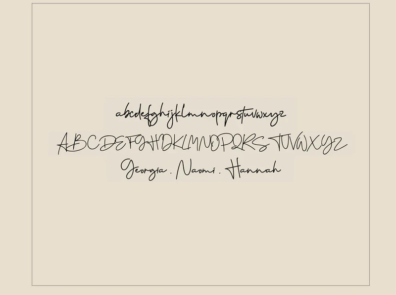 Summer Name Necklace in Figaro Chain