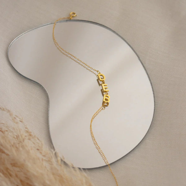 Custom Letter Bracelet